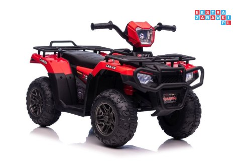 [13551] Quad JC915 na akumulator 2x45W 12V/4,5Ah MP3 LED - czerwony