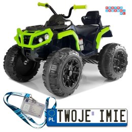 Pojazd Quad R/C na Akumulator Ekoskóra Pilot MP3 2x45W EVA LED