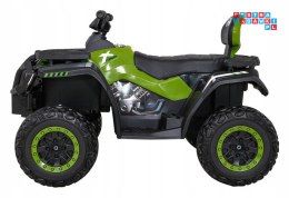 [S615] Quad XT-Speed na akumulator 4x80W 24V/7Ah EVA MP3 LED - zielony