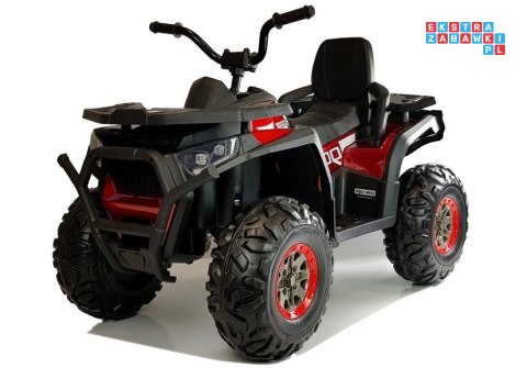 [7493] Quad XMX607 lakierowany na akumulator 4x45W 12V/10Ah EVA LED - czerwony