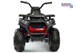[7493] Quad XMX607 lakierowany na akumulator 4x45W 12V/10Ah EVA LED - czerwony