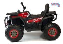 [7493] Quad XMX607 lakierowany na akumulator 4x45W 12V/10Ah EVA LED - czerwony