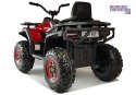 [7493] Quad XMX607 lakierowany na akumulator 4x45W 12V/10Ah EVA LED - czerwony