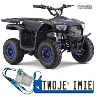 Czarny Outlander ATV na akumulator - Bezszczotkowy