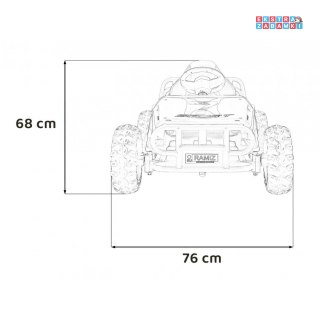 Pojazd Sportowy Sport 5 auto na akumulator 2x100W EVA ekoskóra