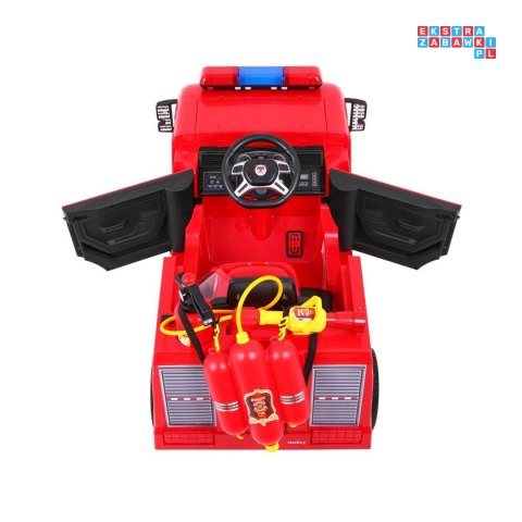 [SX1818] Auto straż pożarna na akumulator 12V/10Ah Pilot EVA