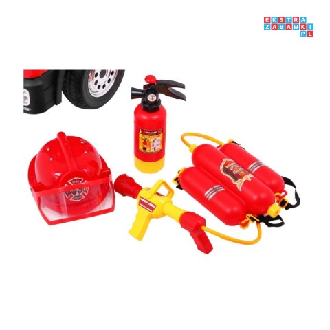 [SX1818] Auto straż pożarna na akumulator 12V/10Ah Pilot EVA