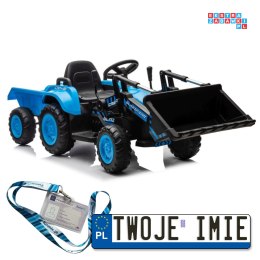 Pojazd Traktor Na Akumulator Z łyżką BW-X002A Ekoskóra 2x45W LED