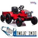 Pojazd Traktor na Akumulator z Przyczepą 2x45W Bluetooth Radio LED
