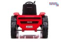 Pojazd Traktor na Akumulator z Przyczepą 2x45W Bluetooth Radio LED