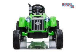 Pojazd Traktor na Akumulator z Przyczepą Bluetooth LED Radio USB