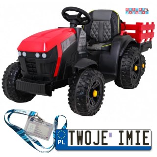 Traktor Titanium z przyczepą na akumulator - 2x45w