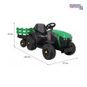 Pojazd traktor Titanium z przyczepą dla dzieci na akumulator 2x45w