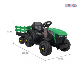 Traktor Titanium z przyczepą na akumulator - 2x45w
