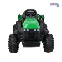Pojazd traktor Titanium z przyczepą dla dzieci na akumulator 2x45w