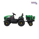 Pojazd traktor Titanium z przyczepą dla dzieci na akumulator 2x45w