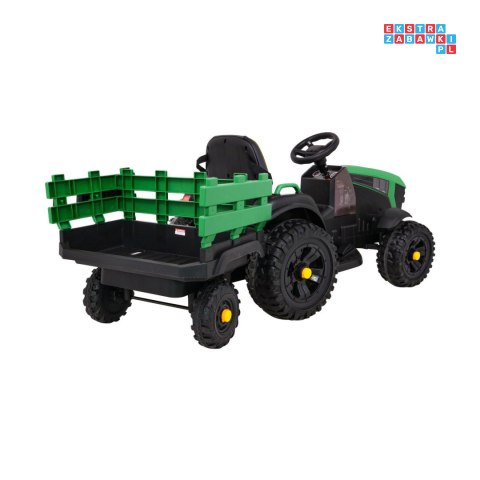 Pojazd traktor Titanium z przyczepą dla dzieci na akumulator 2x45w