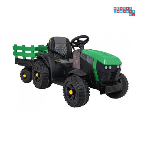 Pojazd traktor Titanium z przyczepą dla dzieci na akumulator 2x45w