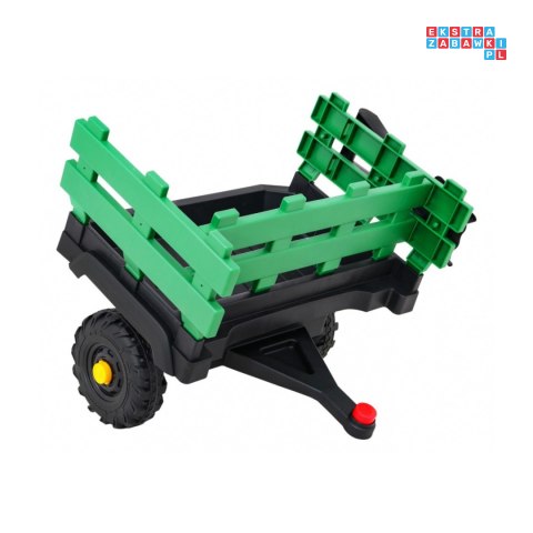 Pojazd traktor Titanium z przyczepą dla dzieci na akumulator 2x45w