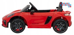 Porsche Spyder RS 718 Auto na akumulator pojazd dla dzieci 2x45w LED EVA