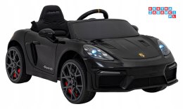 Porsche Spyder RS 718 Auto na akumulator pojazd dla dzieci 2x45w LED EVA