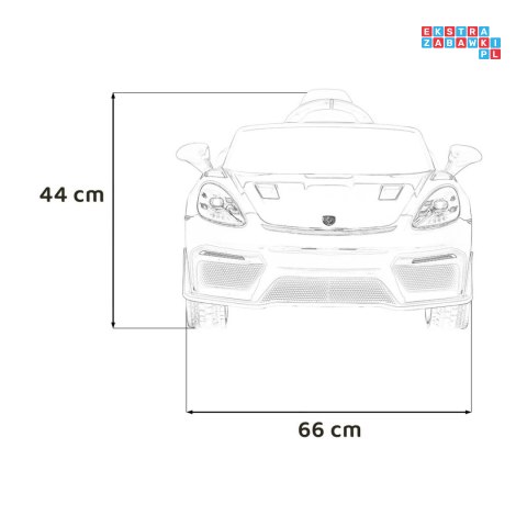 Porsche Spyder RS 718 Lakierowany