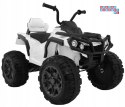[BDM0906.2.4GHZ] Quad ATV z pilotem na akumulator 2x45W 12V/7Ah EVA Radio MP3 Wolny Start - biały