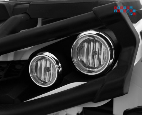 [BDM0906.2.4GHZ] Quad ATV z pilotem na akumulator 2x45W 12V/7Ah EVA Radio MP3 Wolny Start - biały