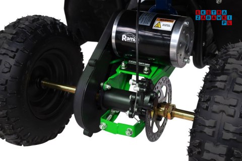 [ATV-11E] Quad HIPERFECT 1000W (48V/12Ah) silnik bezszczotkowy pompowane opony ekoskóra