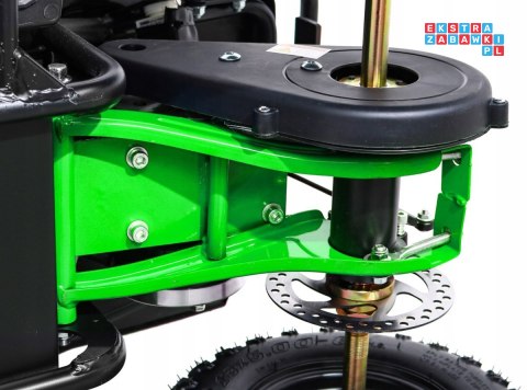 [ATV-11E] Quad HIPERFECT 1000W (48V/12Ah) silnik bezszczotkowy pompowane opony ekoskóra