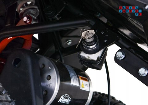 [ATV-11E] Quad HIPERFECT 1000W (48V/12Ah) silnik bezszczotkowy pompowane opony ekoskóra