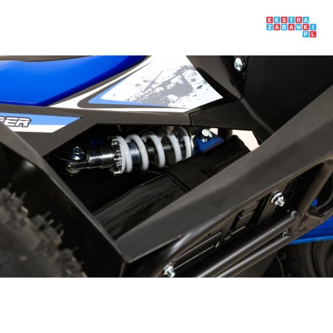 [ATV-11E] Quad HIPERFECT 1000W (48V/12Ah) silnik bezszczotkowy pompowane opony ekoskóra