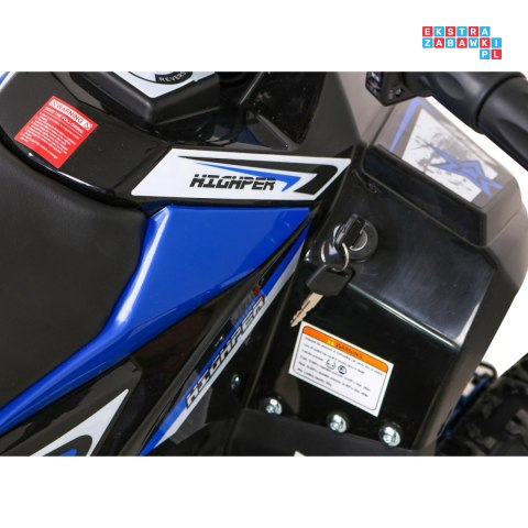 [ATV-11E] Quad HIPERFECT 1000W (48V/12Ah) silnik bezszczotkowy pompowane opony ekoskóra