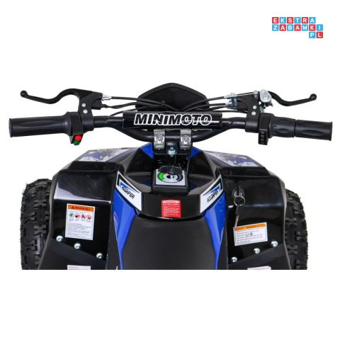 [ATV-11E] Quad HIPERFECT 1000W (48V/12Ah) silnik bezszczotkowy pompowane opony ekoskóra