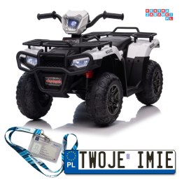 [13549] Quad JC915 na akumulator 2x45W 12V/4,5Ah MP3 LED - biały