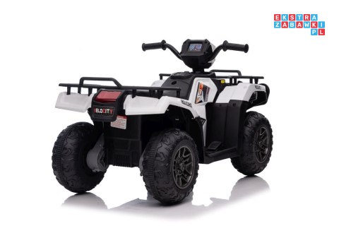 [13549] Quad JC915 na akumulator 2x45W 12V/4,5Ah MP3 LED - biały