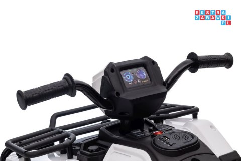 [13549] Quad JC915 na akumulator 2x45W 12V/4,5Ah MP3 LED - biały