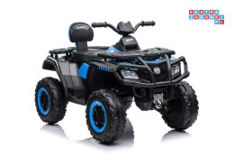 [19517] Quad S615 na akumulator 4x80W 24V/7Ah Radio ekoskóra EVA LED - niebieski