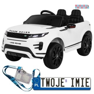 Range Rover Evoque Auto na akumulator dla dzieci Pilot Wolny Start MP3 LED