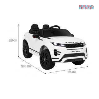 Range Rover Evoque Auto na akumulator dla dzieci Pilot Wolny Start MP3 LED