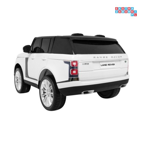 [RR999] Range Rover HSE na akumulator 4x45W 12V/14Ah Pilot Panel audio LED EVA - biały