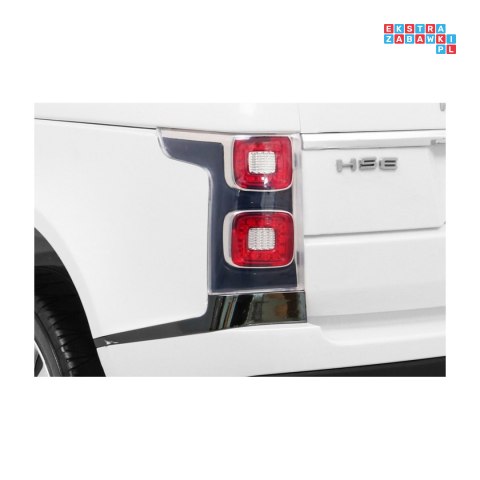 [RR999] Range Rover HSE na akumulator 4x45W 12V/14Ah Pilot Panel audio LED EVA - biały