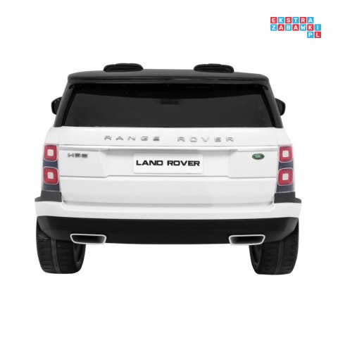 [RR999] Range Rover HSE na akumulator 4x45W 12V/14Ah Pilot Panel audio LED EVA - biały