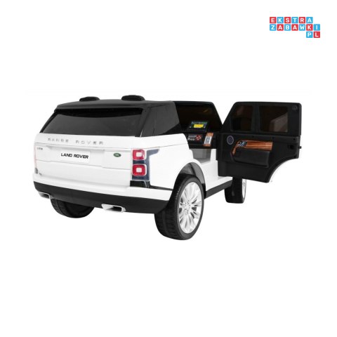 [RR999] Range Rover HSE na akumulator 4x45W 12V/14Ah Pilot Panel audio LED EVA - biały