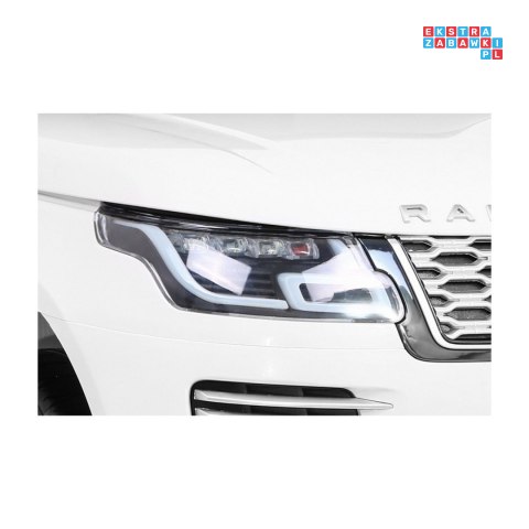 [RR999] Range Rover HSE na akumulator 4x45W 12V/14Ah Pilot Panel audio LED EVA - biały
