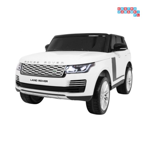 [RR999] Range Rover HSE na akumulator 4x45W 12V/14Ah Pilot Panel audio LED EVA - biały