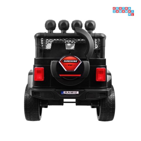 [S2388] Auto terenowe Raptor Drifter na akumulator 4x45W 12V/10Ah pilot led mp3 - czarny