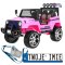 [S2388] Auto terenowe Raptor Drifter na akumulator 4x45W 12V/10Ah pilot led mp3 - różowy