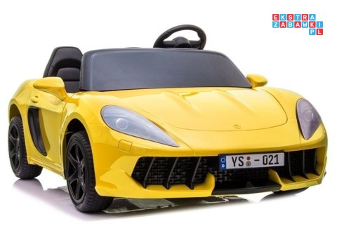 Samochód A021 Auto na akumulator dla dzieci ekoskóra bluetooth LED MP3