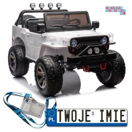 Samochód JH-102 4x4 Pojazd Na Akumulator Dla Dzieci ekoskóra EVA LED MP3